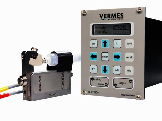 VERMES Microdispensing Piezo System MDS 3200+F and MDS 3200+ / For High Viscous Fluid Jetting